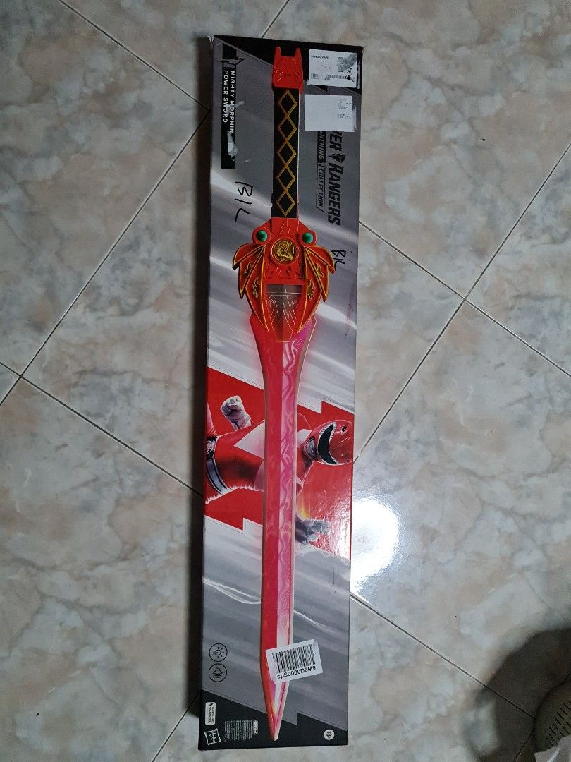 Hasbro Power Rangers Lightning Collection Mighty Morphin Red Ranger ...