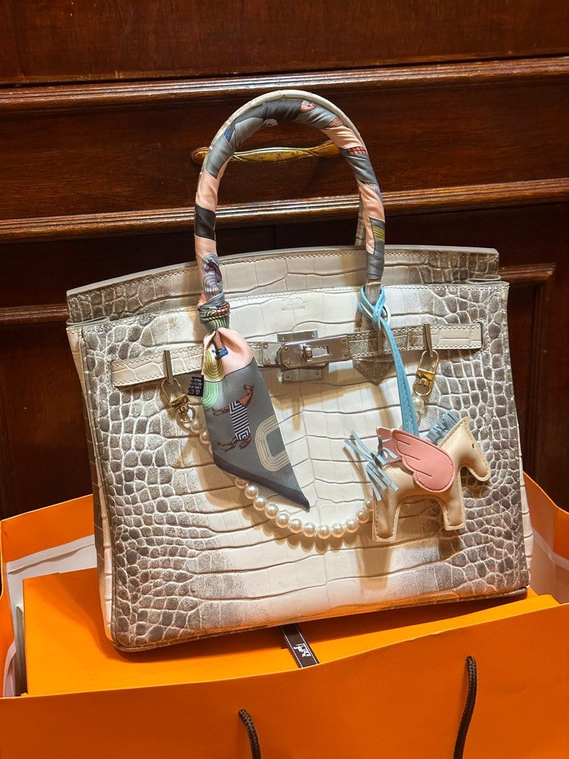 Hermes Himalaya Birkin 35, Luxury, Bags & Wallets on Carousell