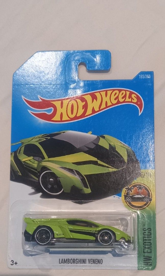 Hot wheels top lamborghini veneno green