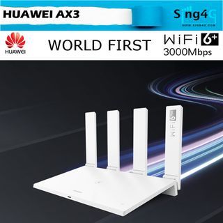 Huawei ax3 wifi 6 + wifi 6 plus dual band router
