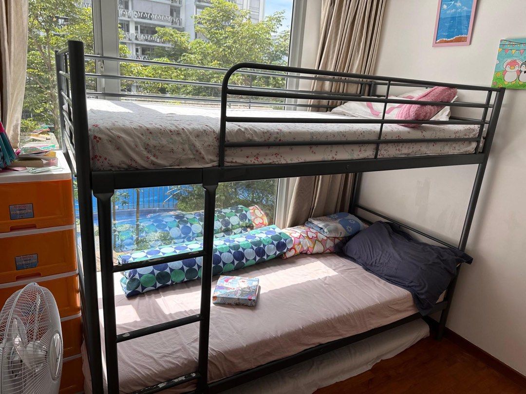 Used bunk beds with mattresses outlet