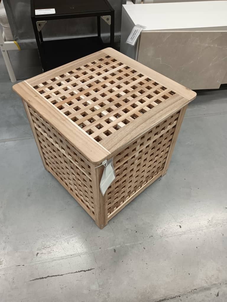 IKEA HOL STORAGE TABLE