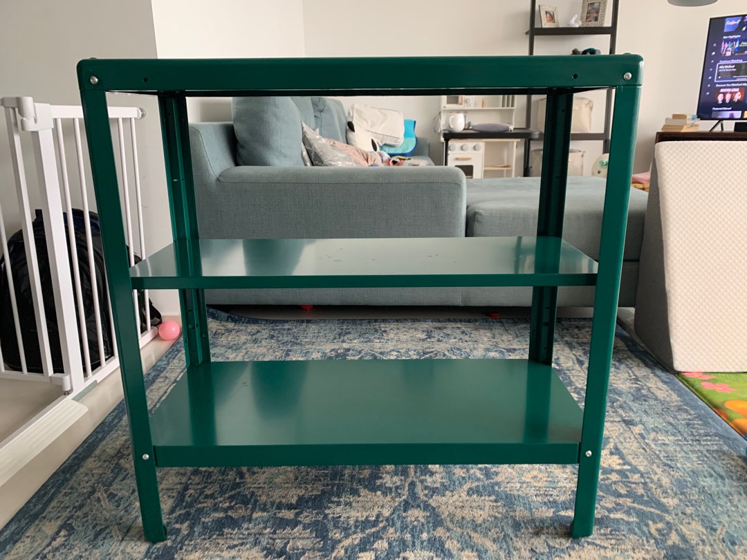 IKEA kolborn shelves in green, Furniture & Home Living, Furniture