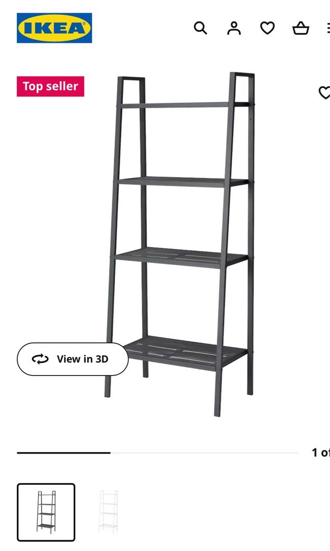 IKEA lerberg shelf unit, Furniture & Home Living, Furniture, Shelves