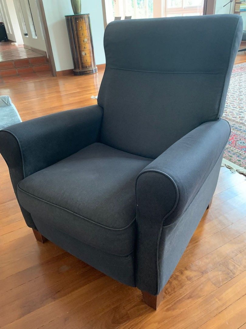 IKEA Recliner Chair, Furniture & Home Living, Furniture, Chairs on