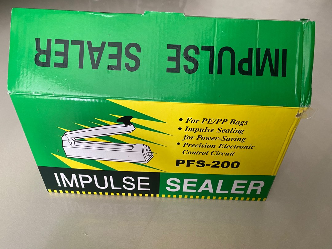 Impulse Sealer, Furniture & Home Living, Bathroom & Kitchen Fixtures on