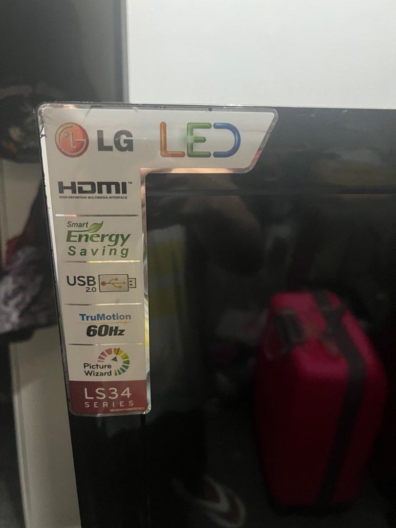 Inverter LV TV Flat Screen LED (Category: TV) located in Cavite. Submitted by amaxxingfinds (Listing ID 1244007405, Image 3). Description: Ls34series LG 31 Inches Energy Saver no issue still working Location Bacoor RFS will buy a new one .