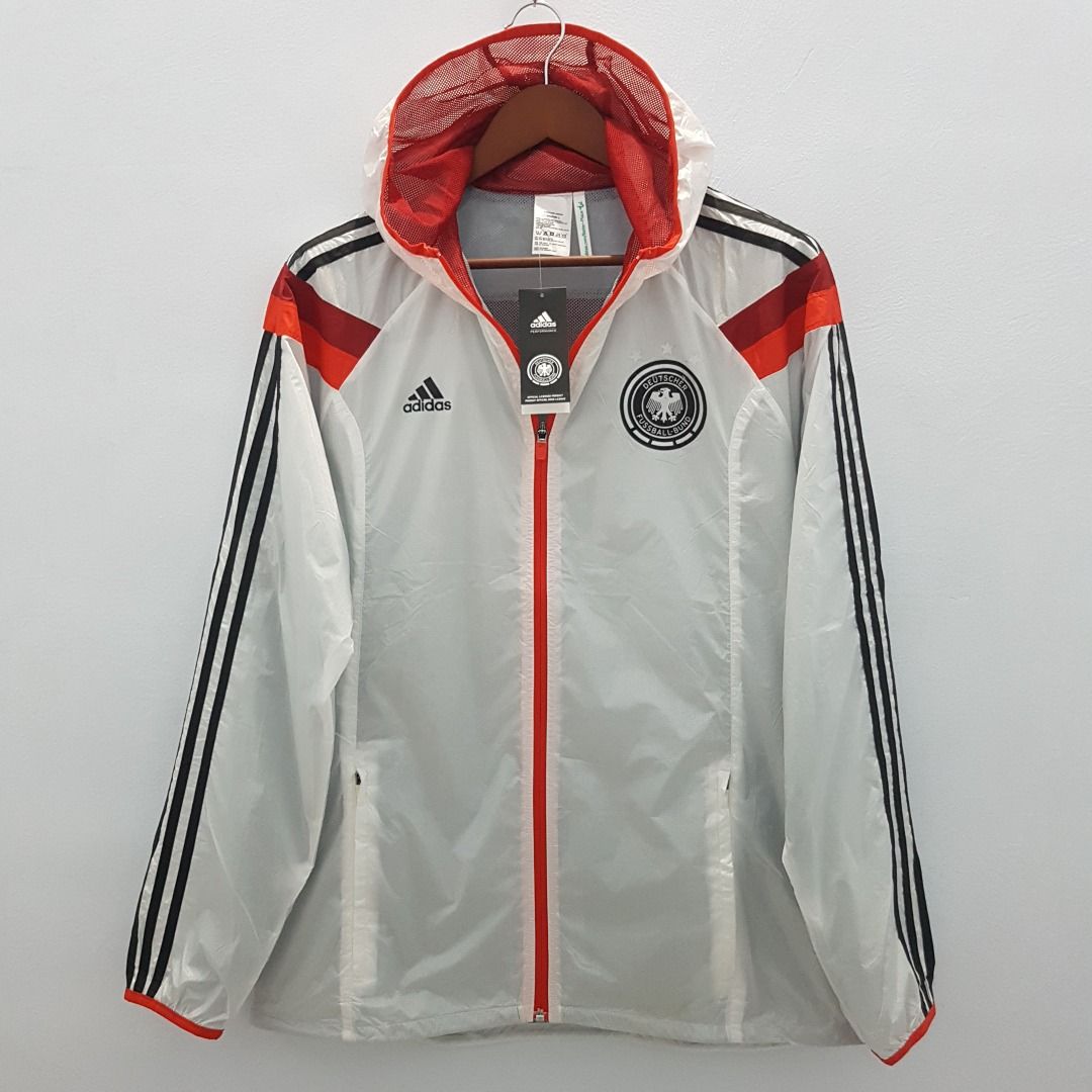 Jaket Adidas Jerman Germany Anthem Tracktop Jacket D83721 Jaket Jogging  Sepeda, Fesyen Pria, Pakaian , Baju Luaran di Carousell