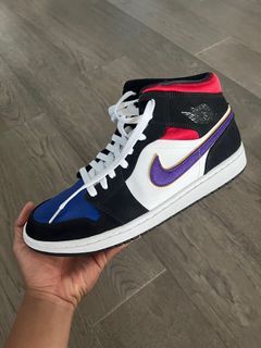 Jordan 1 Mid (Lakers top 3)