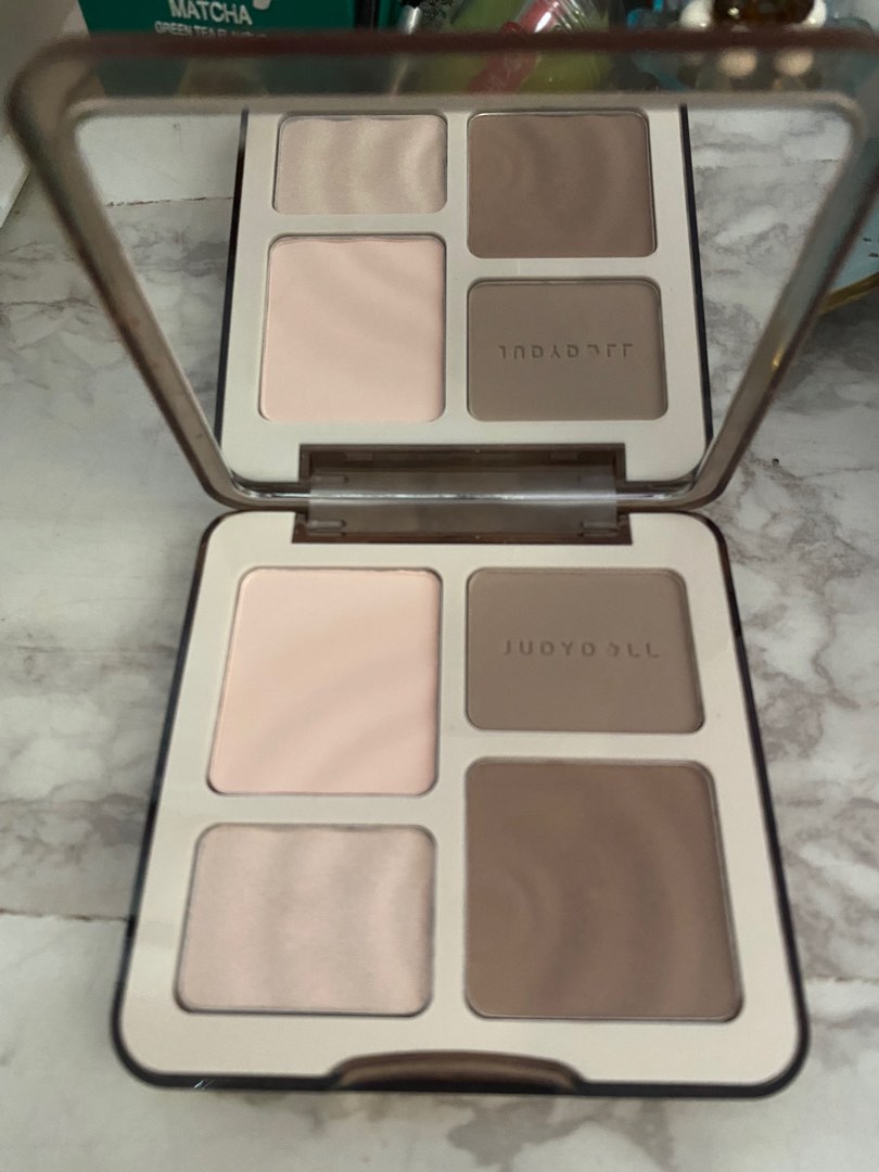 Judy doll contouring highlighter palette, Beauty & Personal Care, Face