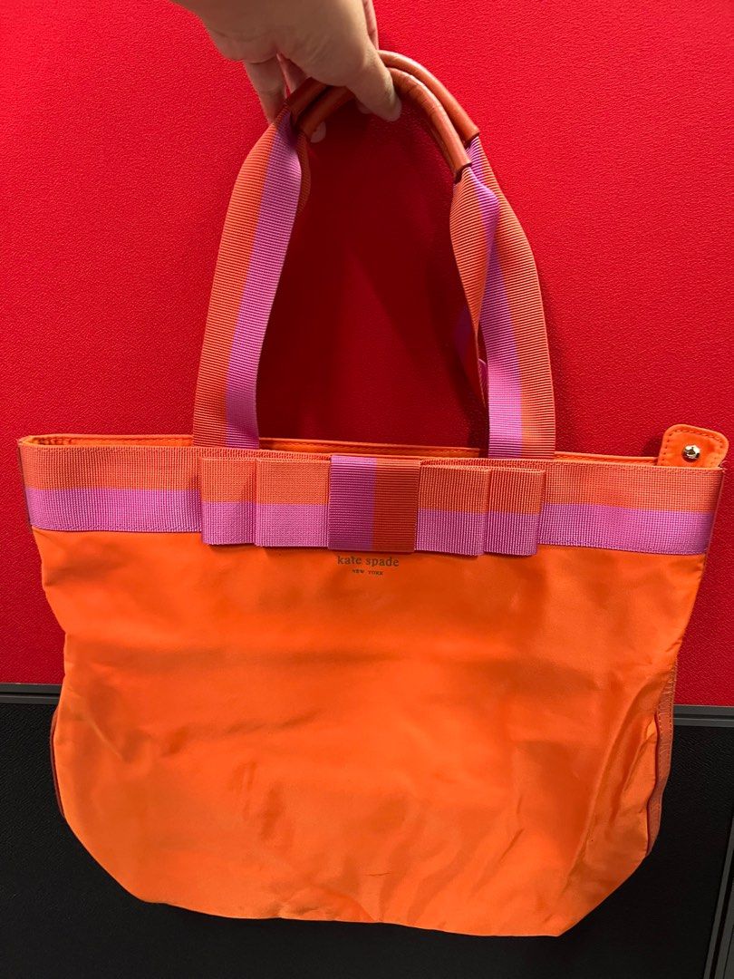 Kate Spade Orange shoulder bag on Carousell