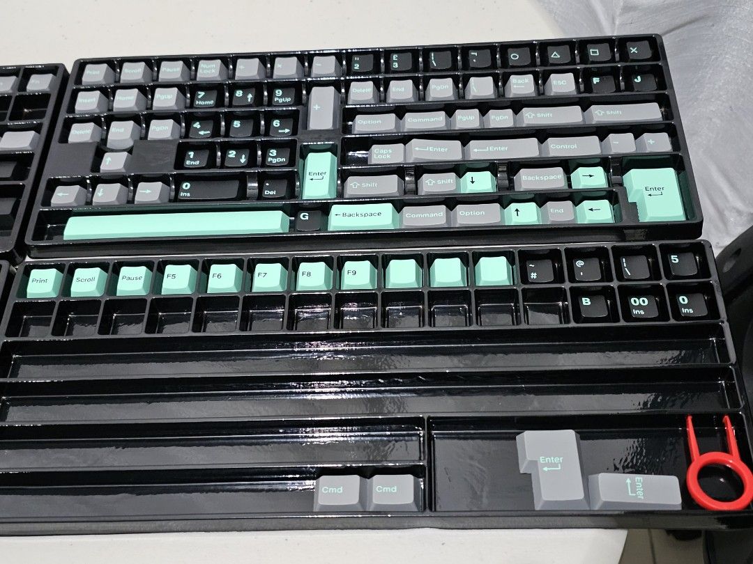 Keychron Hacker Mint Keycaps, Computers & Tech, Parts & Accessories, Computer Keyboard on Carousell