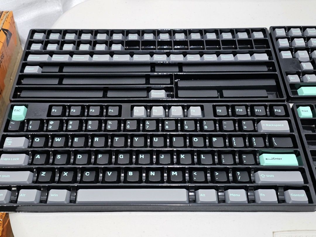 Keychron Hacker Mint Keycaps, Computers & Tech, Parts & Accessories, Computer Keyboard on Carousell