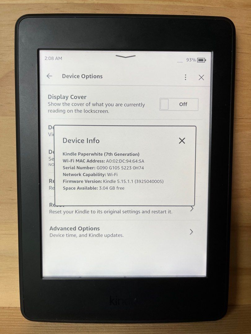 Kindle Paperwhite 7th generation WITH Case, Mobile Phones & Gadgets, EReaders on Carousell