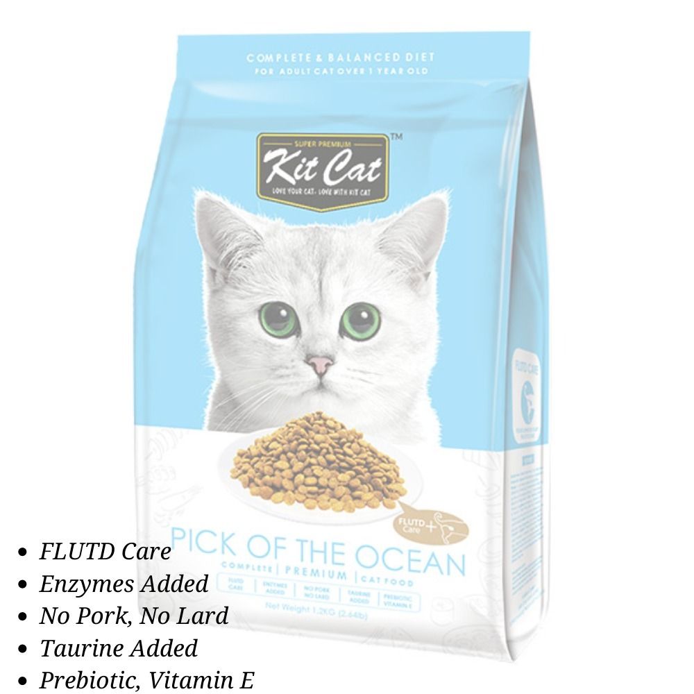 Kit Cat Premium Cat Dry Food 1.2kg Grain Free Premium Cat All Age Dry