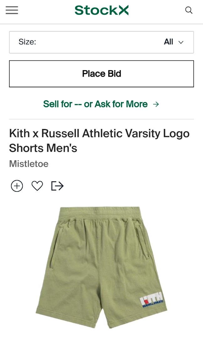 Kith russell shorts sales