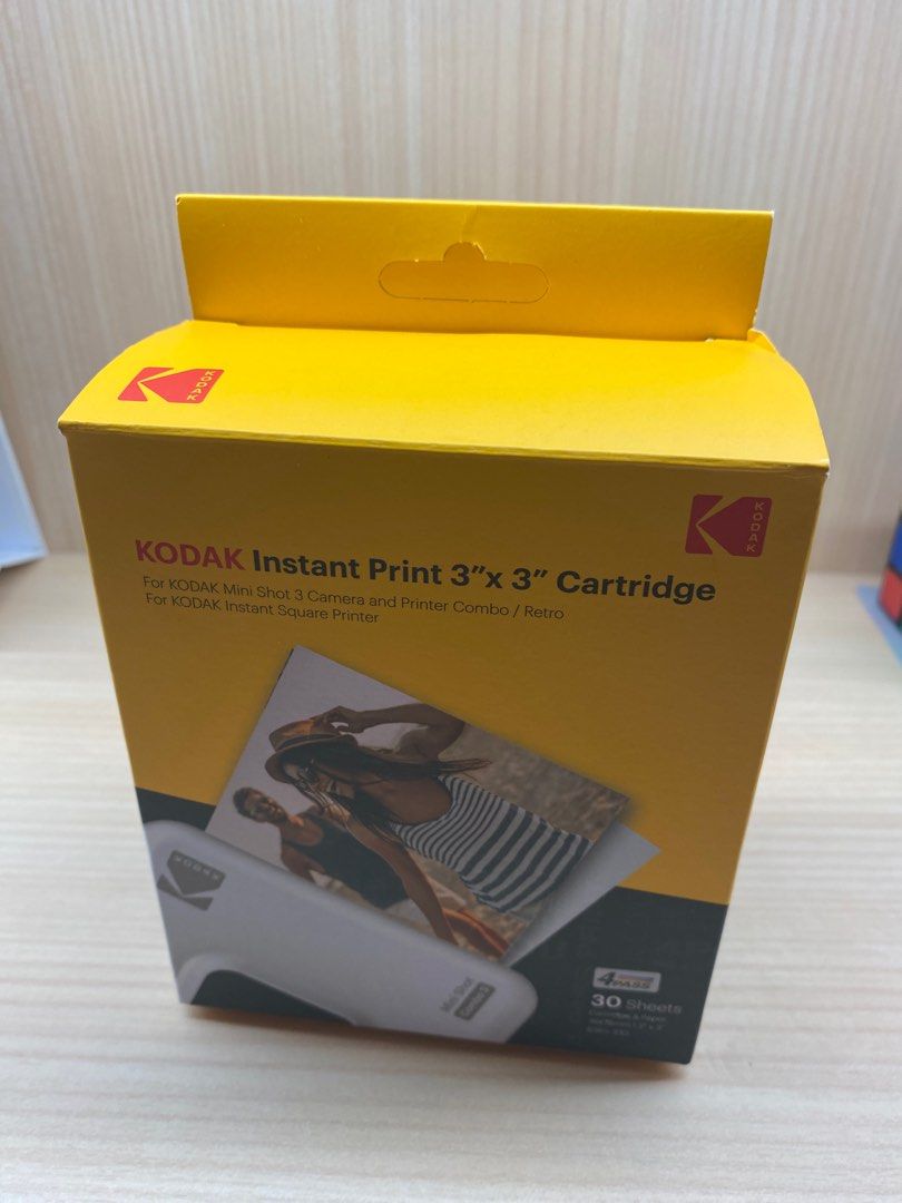 Kodak Instant Print 3x3 (30 sheets), Photography, Cameras on Carousell