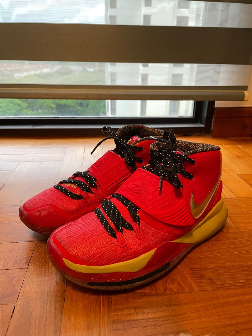 kyrie 6 trophies on feet