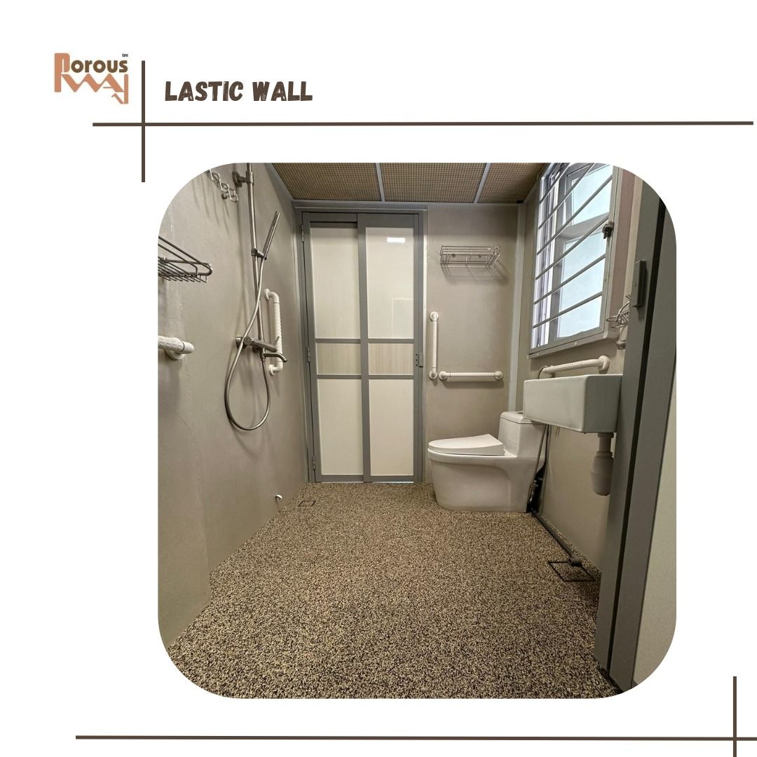 Lastic Wall | Toilet Wall | Toilet Floor | Overlay | Antislip | Limewash | Microcement | Minimalist | Toilet Renovation | Epoxy63109200475395111