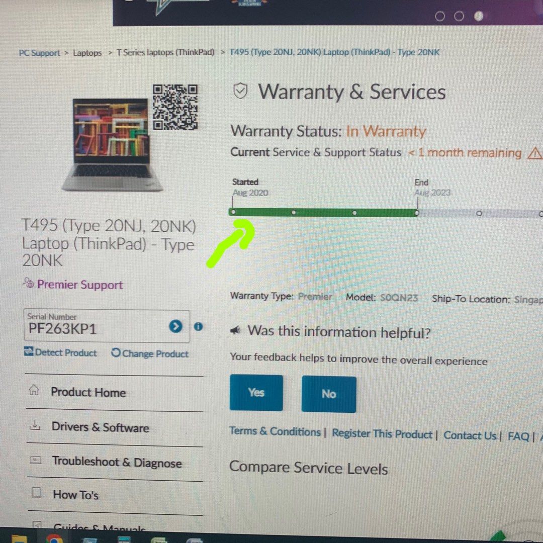 Lenovo T495,Touch screen,32GB ram with 1 Month Lenovo warrany remaining