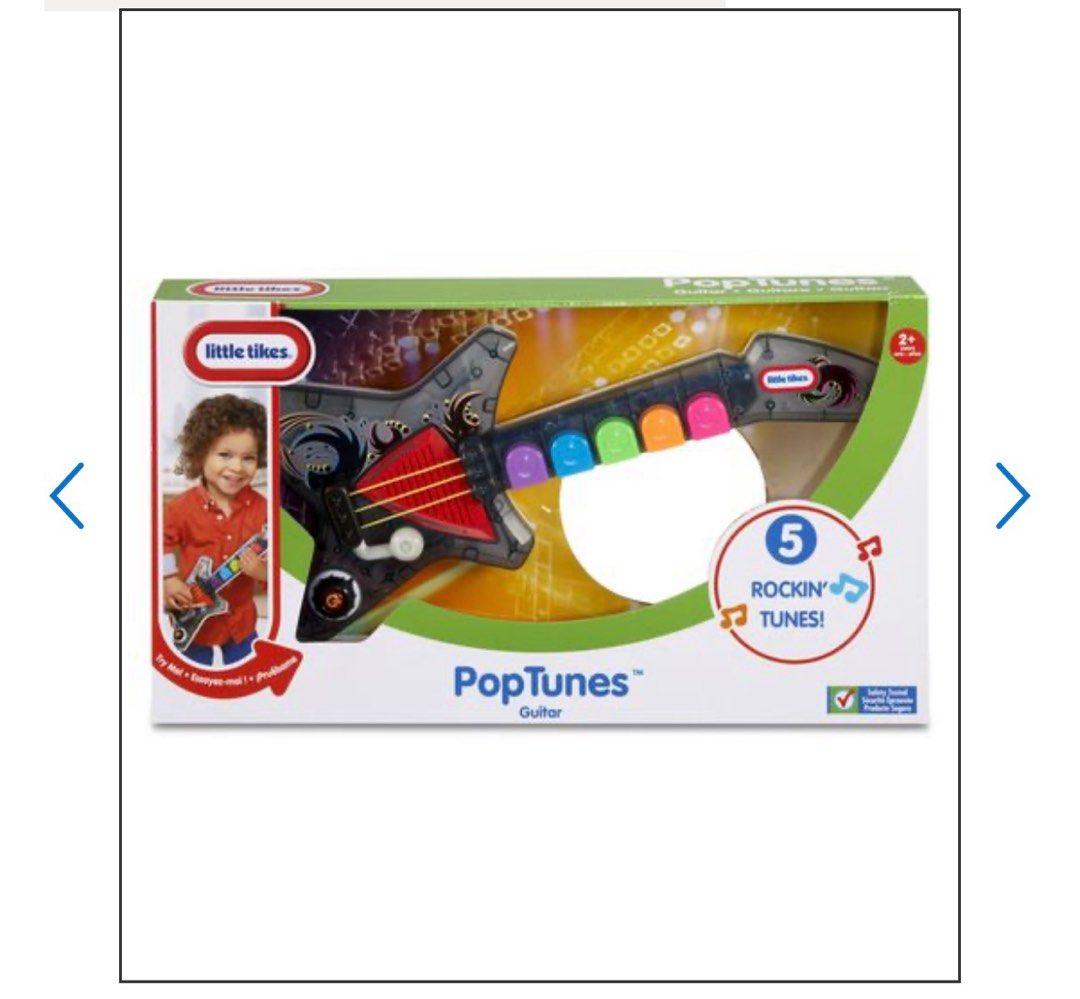 Little Tikes PopTunes Electric Guitar, Hobbies & Toys, Toys & Games on