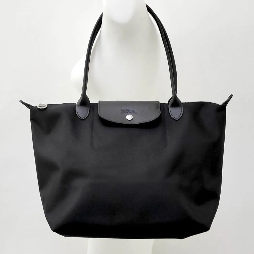 Longchamp Neo Long Handle Black Women s Fashion Bags Wallets