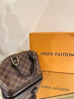 Louis Vuitton Alma BB in Bleu Lagoon, Luxury on Carousell