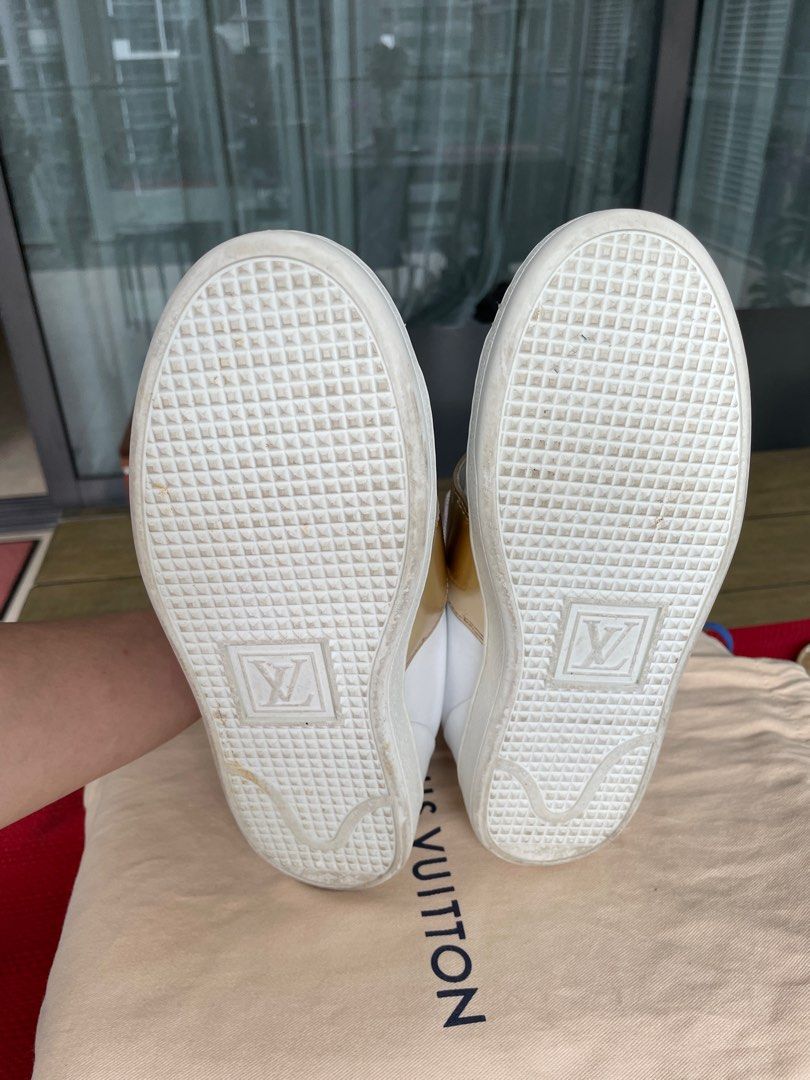 Louis Vuitton FRONTROW Sneaker White. Size 34.0