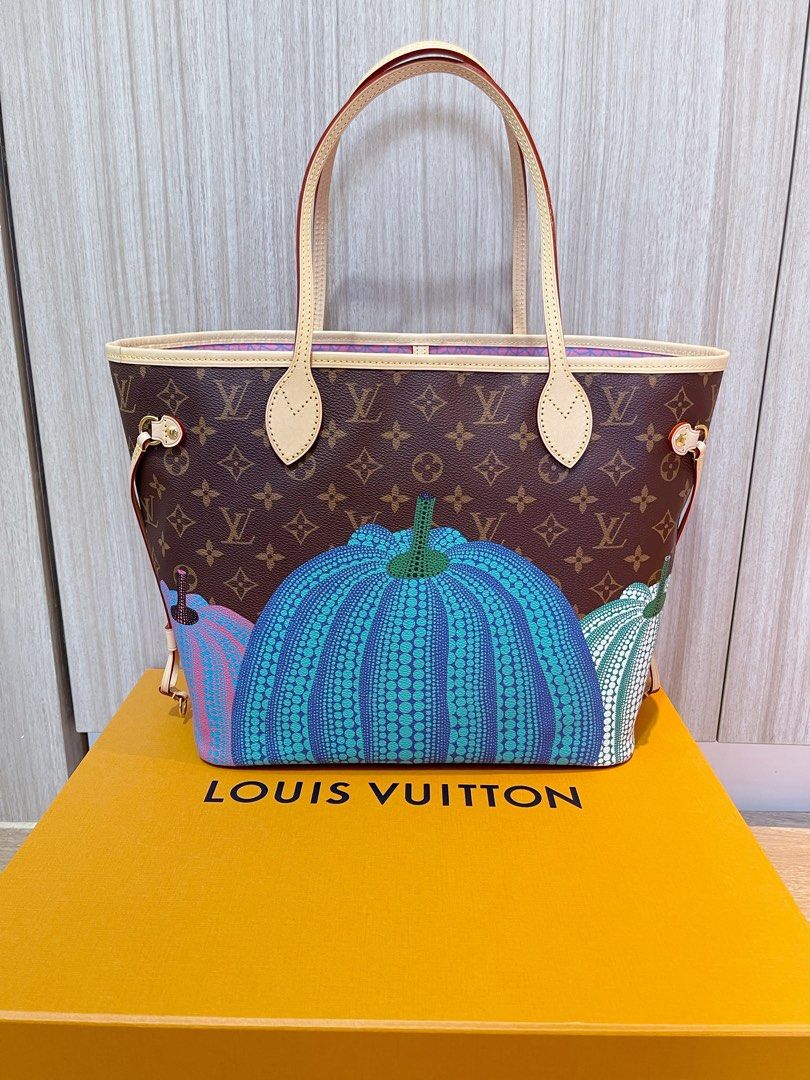 LV x YK Neverfull Tote Bag