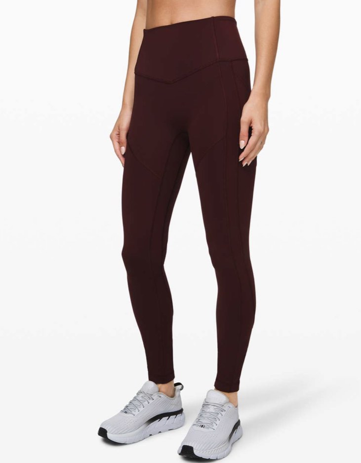 Lululemon All The Right Places 23” in Smoked Spruce, Women's Fashion,  Activewear on Carousell