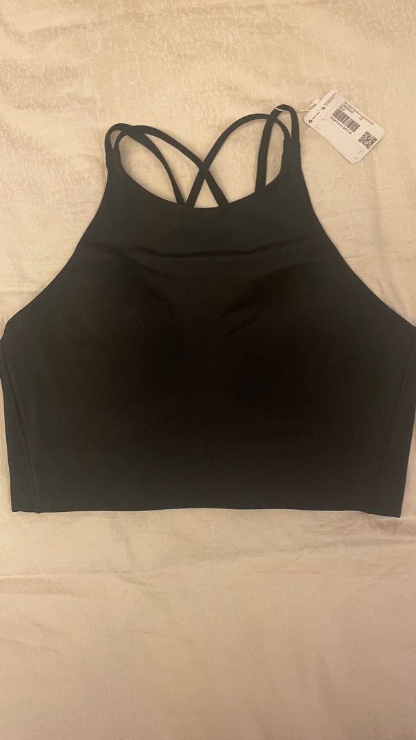 Lululemon Like A Cloud High-neck Longline Bra Light Support, B/c Cup -  Black