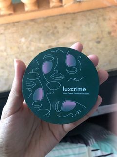 luxcrime foundation balm shade banana split