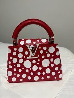 LV Capucines Mini in Ombre Lizard, Luxury, Bags & Wallets on Carousell