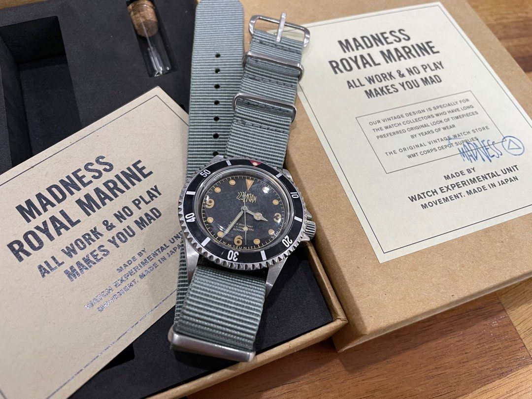 Madness WMT Royal Marine silver, Men