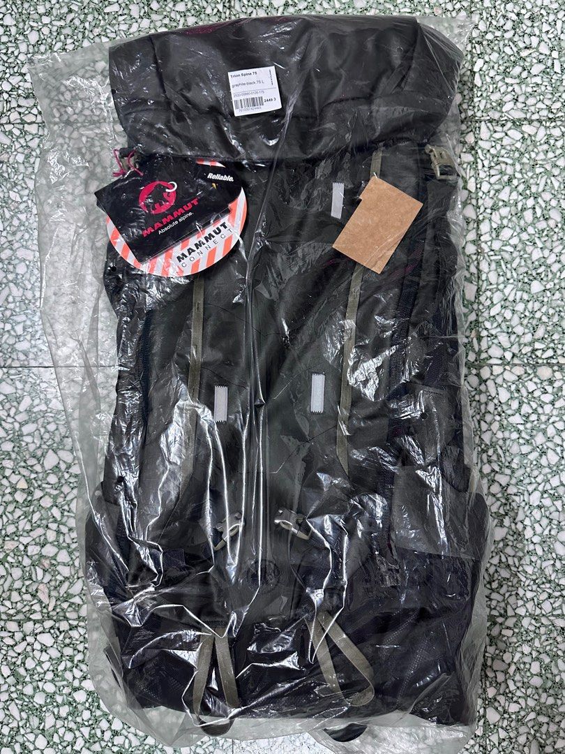 Mammut backpack 75L, 男裝, 袋, 背包- Carousell