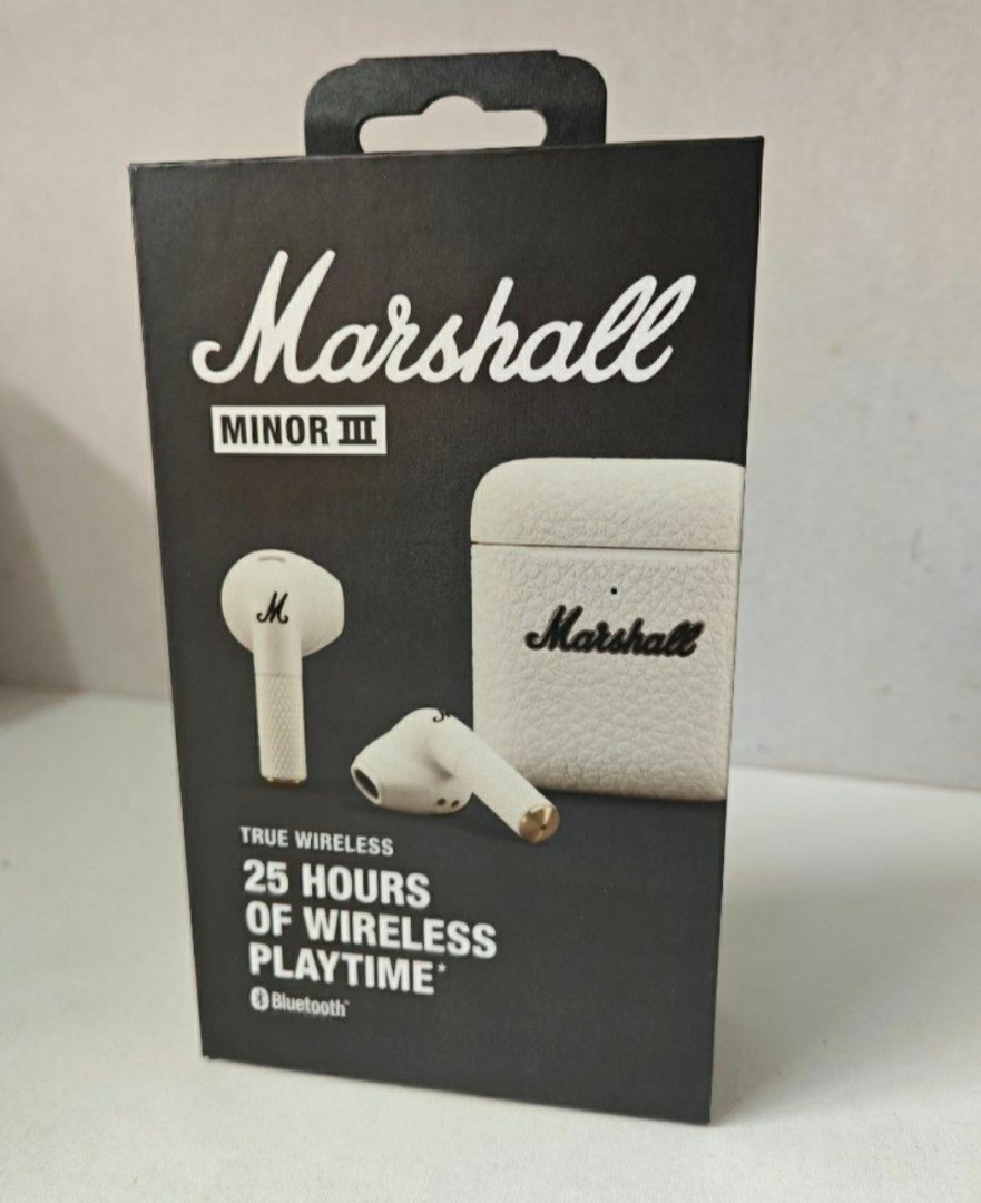 全新Marshall Minor 3代真無線藍牙耳機, 音響器材, 耳機- Carousell
