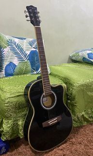 Martin Smith Electric Acoustic Guitar Cutaway Black