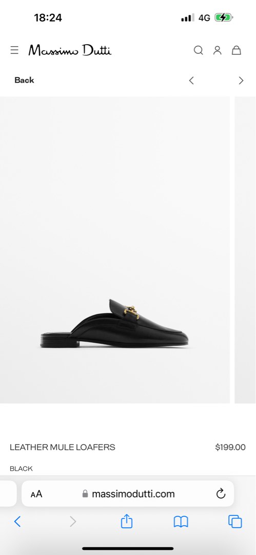 Massimo dutti mules new arrivals