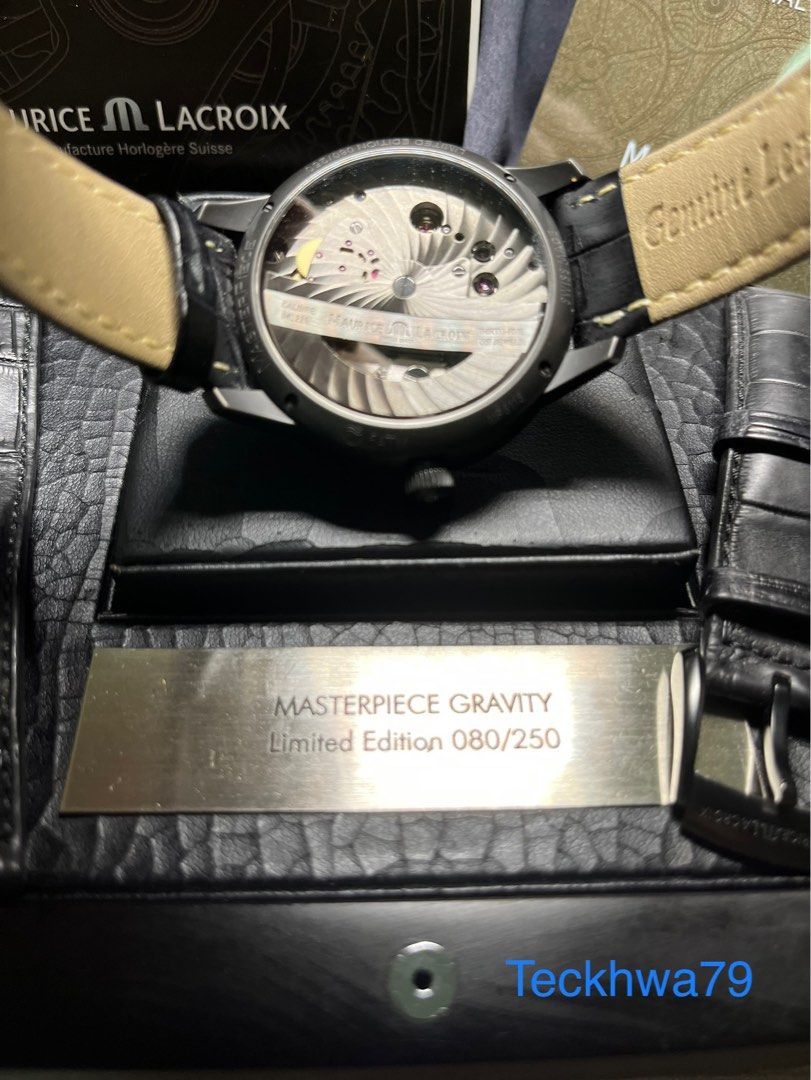 Maurice lacroix masterpiece gravity limited edition