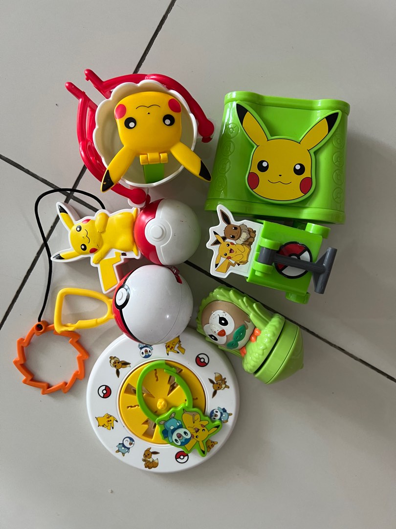 McDonald’s Pokemon Toys, Hobbies & Toys, Toys & Games on Carousell
