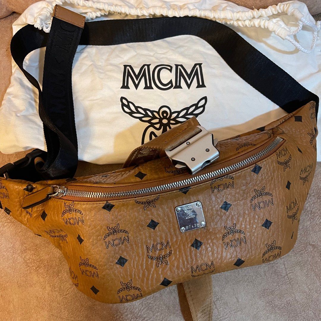 Mcm waist bag original Luxury Bags Wallets on Carousell