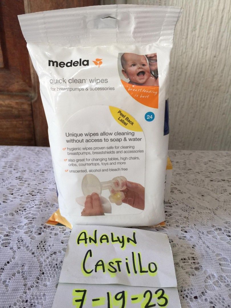 Medela Quick Clean Wipes, Babies & Kids, Nursing & Feeding, Breastfeeding &  Bottle Feeding on Carousell