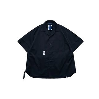 Melsing  Label Pocket Shirt 深藍 L 近全新jks goopi wofsd 可參考