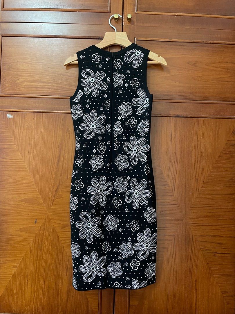 Michael kors studded jersey dress on sale