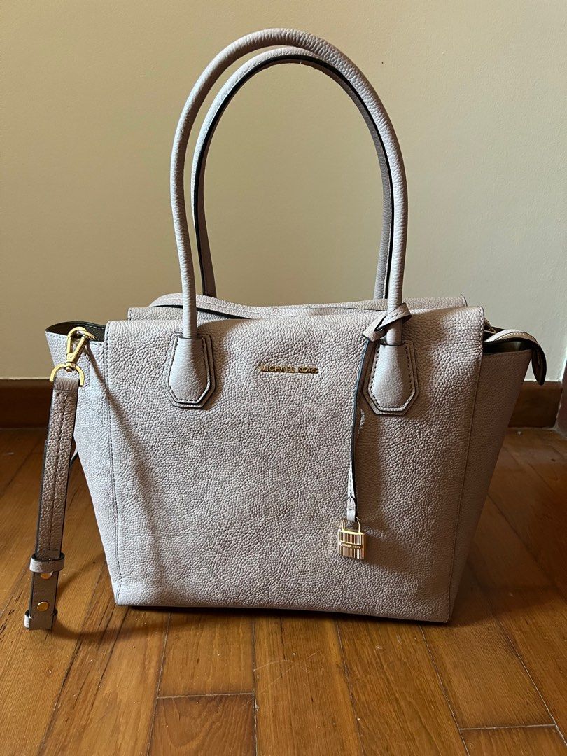 Michael michael kors mercer gallery perforated floral center zip tote online