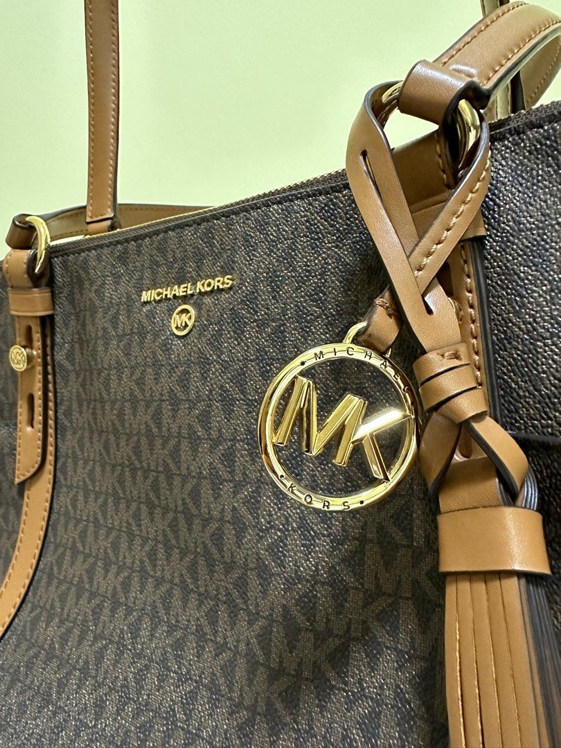 👜 Michael Kors MK Sullivan Large Logo Top-Zip Tote Bag, Women's Fashion,  Bags & Wallets, Tote Bags on Carousell