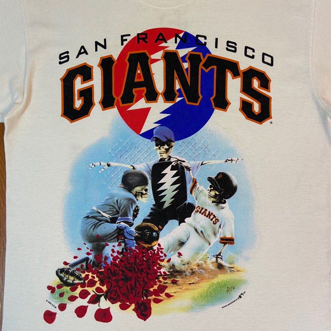 Official Grateful dead san francisco giants vintage T-shirt