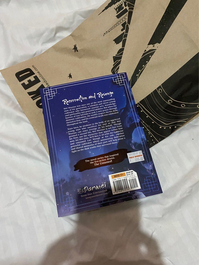 MO DAO ZU SHI / MDZS BOOK 1 (Category: Storybooks) located in Santa Rosa. Submitted by lackofchu (Listing ID 1244068201, Image 2). Description: mo dao zu shi book 1 brand new, never read and was only displayed. no damages! rfs : need funds, danmei was a phase TT mop : GCASH mod : your pick, and will be shouldered by buyer :3 if you have any questions, free to ask! ^__^ 🔖 : mdzs, mo dao zu shi, grandmaster of demonic cultivation, mxtx .
