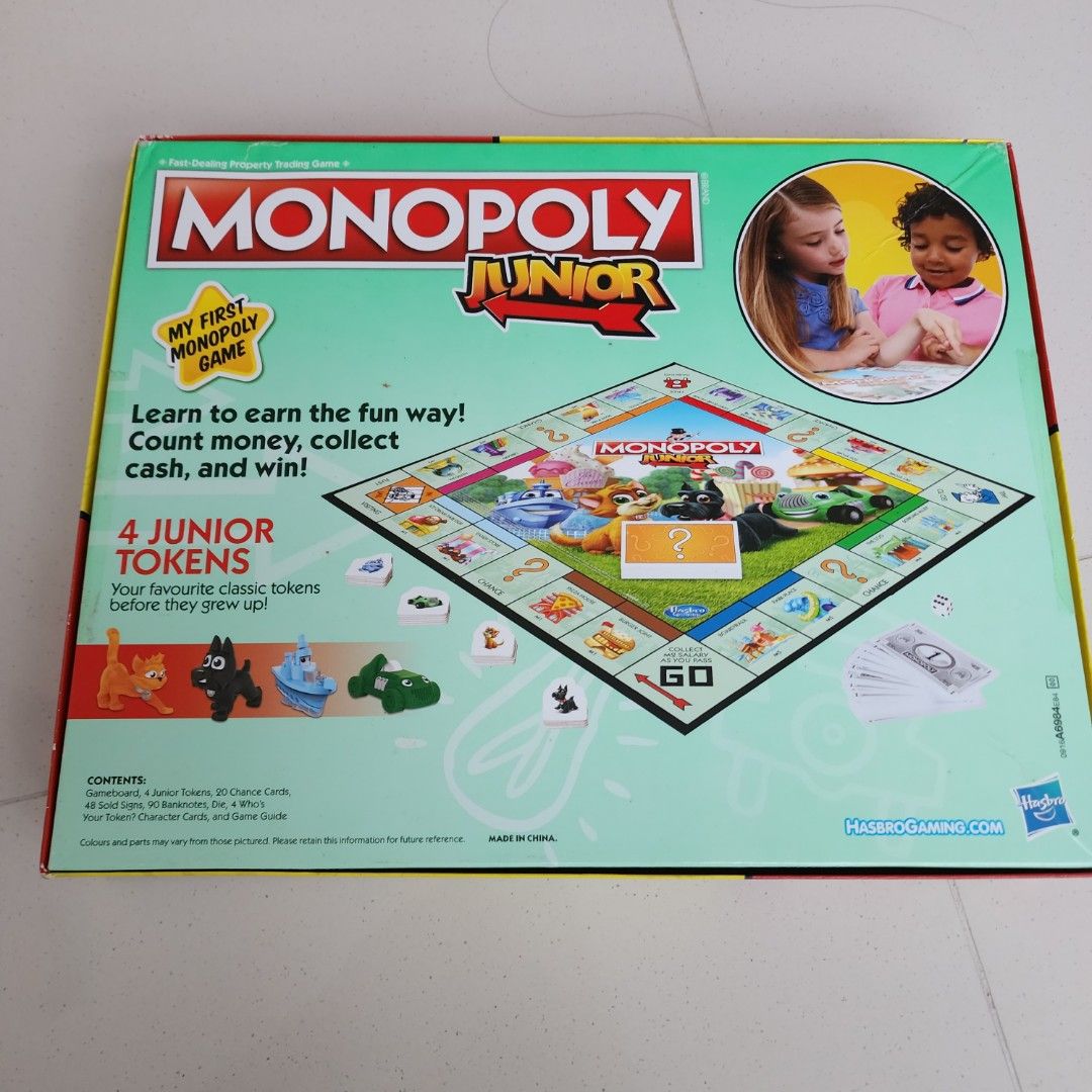 Monopoly Jr' Demo - Hasbro Gaming 