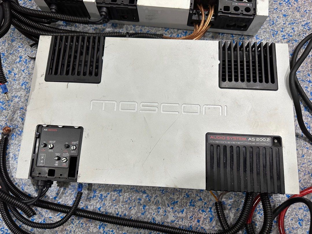 Mosconi amp AS200.2, Car Accessories, Accessories on Carousell